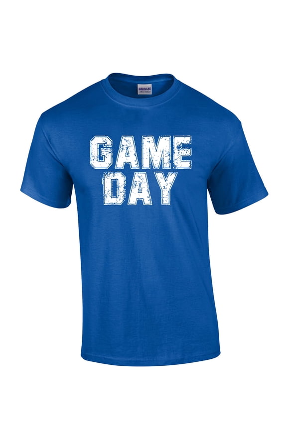 Kentucky Tshirt Football Team Color Blue and White Kentucky Game Day Shirt Wildcat Mens Short Sleeve T-shirt Graphic Tee-Royal Blue-xl