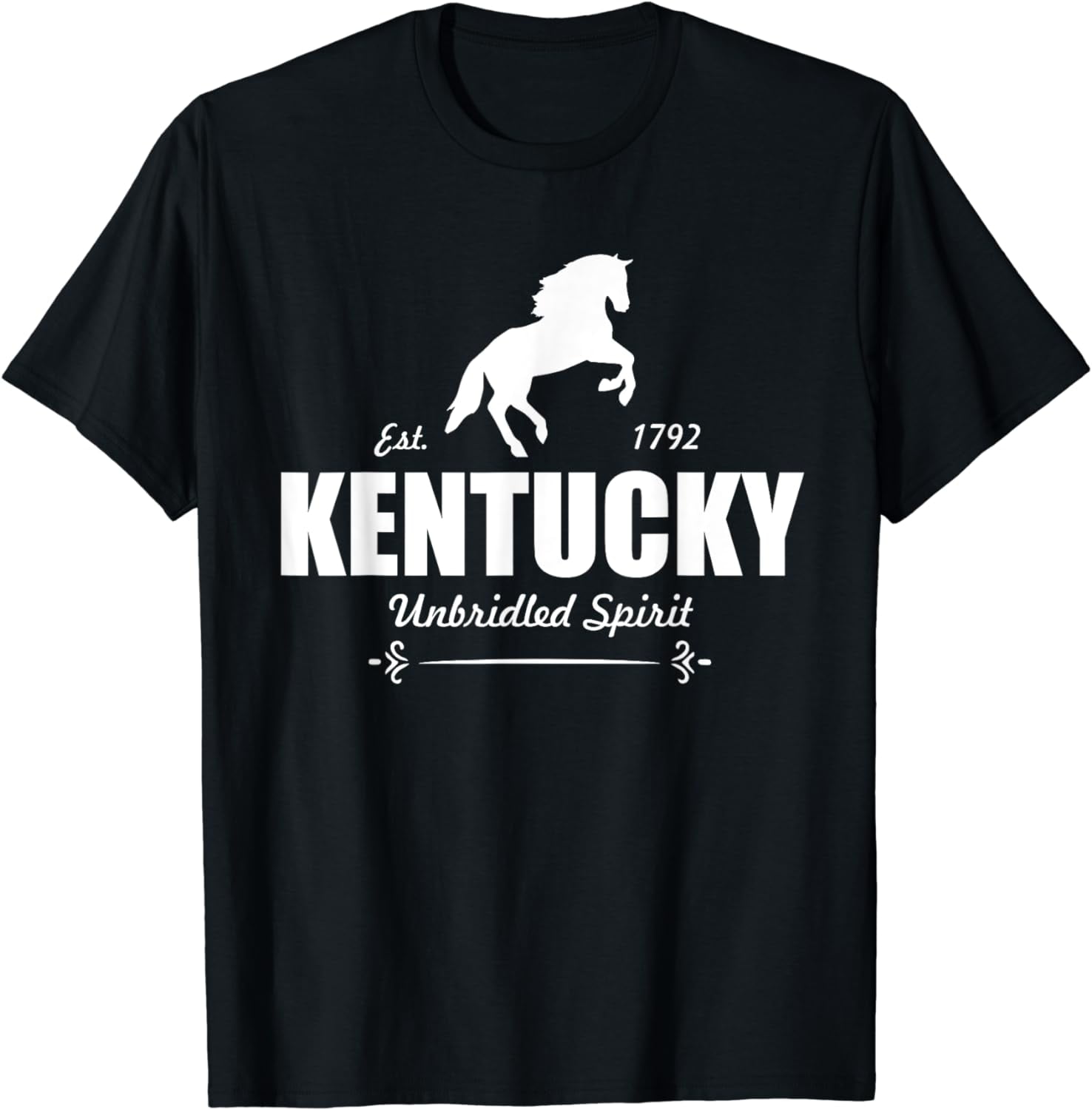 Kentucky Unbridled Spirit Local State Pride Horse T-Shirt - Walmart.com 