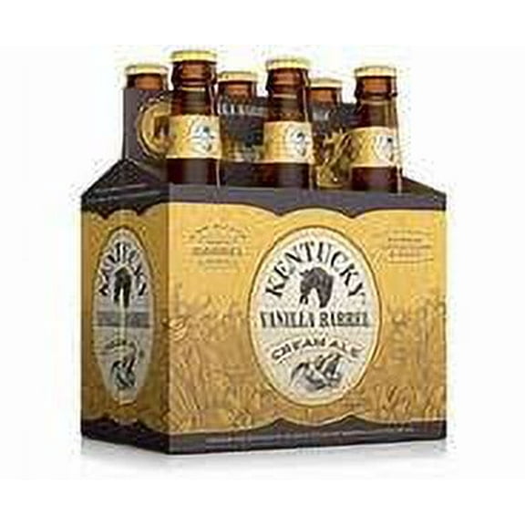 Kentucky Vanilla Barrel Cream Ale, 6 PK,12 OZ Glass Bottles, 5.5 ABV