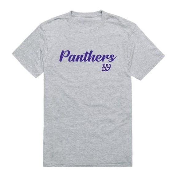 Kentucky Wesleyan College Panthers Script T-Shirt, Heather Grey - 2XL