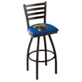 thumbnail image 1 of Kentucky Wildcats 25" Black Alternate Wrinkle Swivel Bar Stool with Ladder Style Back, 1 of 2