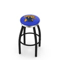 thumbnail image 1 of Kentucky Wildcats 30" Black Wrinkle Swivel Bar Stool with Chrome Accent Ring, 1 of 7
