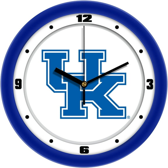 Kentucky Wildcats 11.5'' Suntime Premium Glass Face Traditional Logo Wall Clock