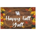 thumbnail image 1 of Kentucky Wildcats 11'' x 19'' Happy Fall Y'all Sign, 1 of 1