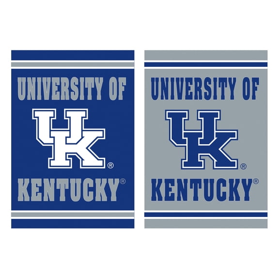 Kentucky Wildcats 12.5" x 18" Double-Sided Embossed Suede Garden Flag