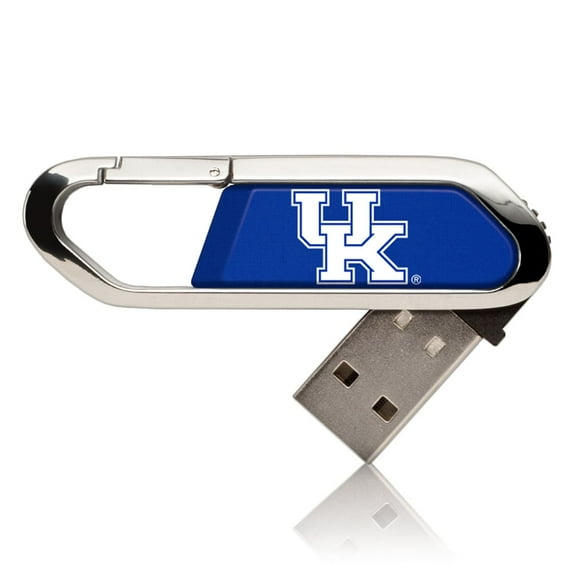Keyscaper Kentucky Wildcats 64GB Carabiner Clip USB Flash Drive