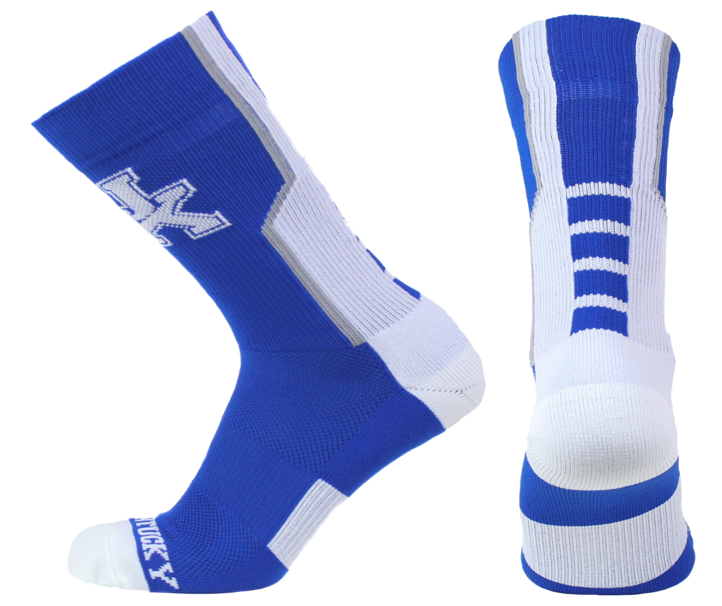 Kentucky Wildcats Blue Sport Performance Sock - Donegal Bay - Unisex - One Size - Crew