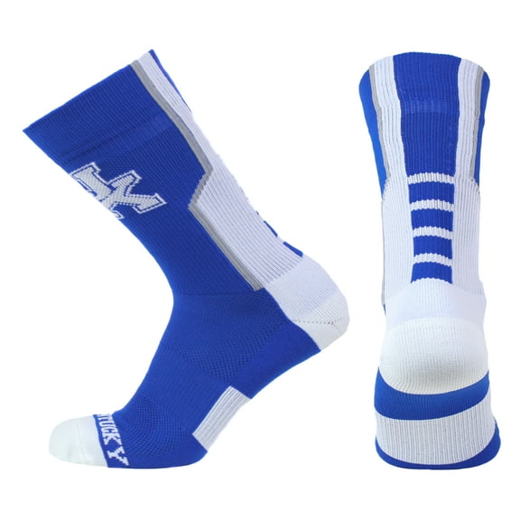Kentucky Wildcats Blue Sport Performance Sock - Donegal Bay - Unisex - One Size - Crew