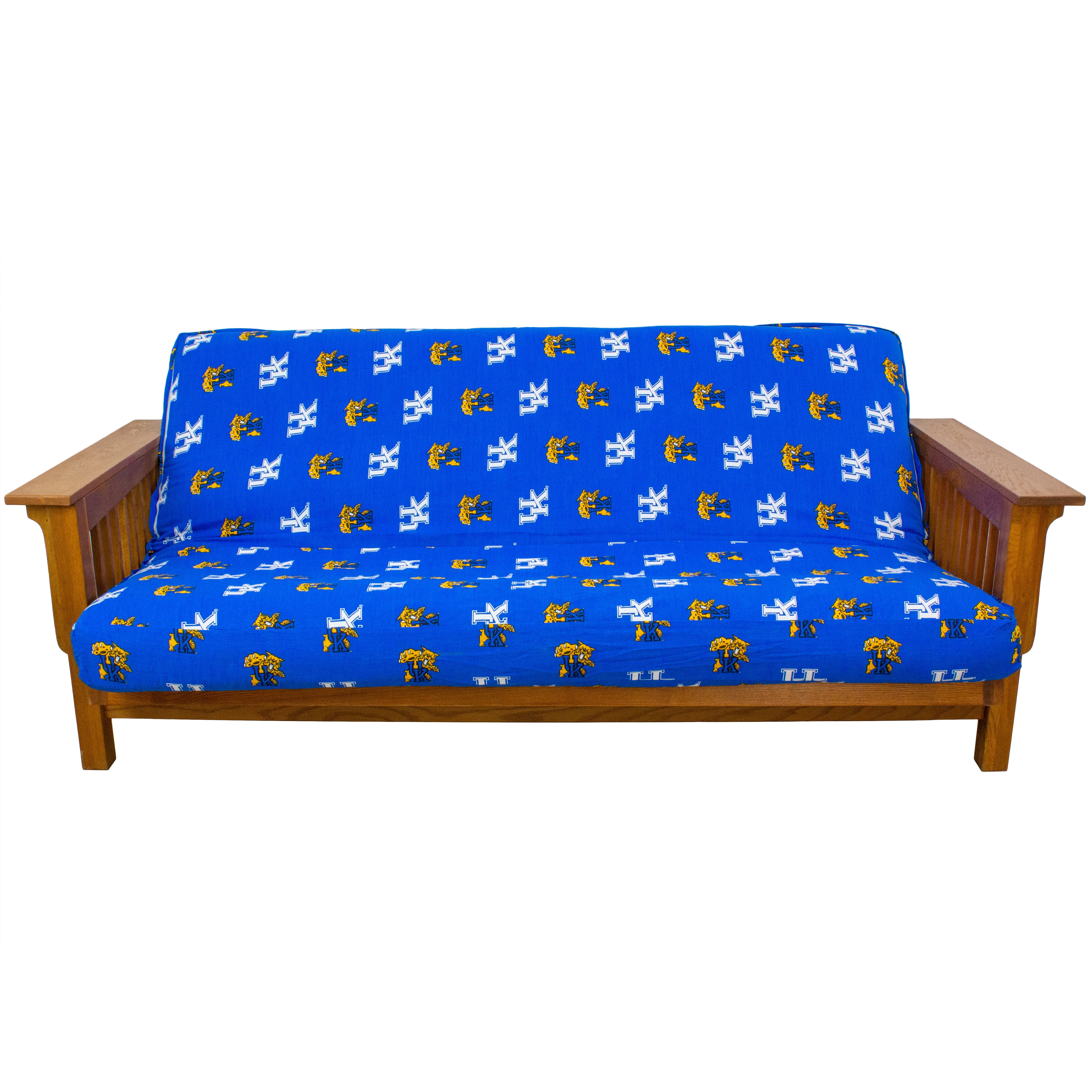 Kentucky Wildcats Futon Cover - Full size fits 6 and 8 inch mats