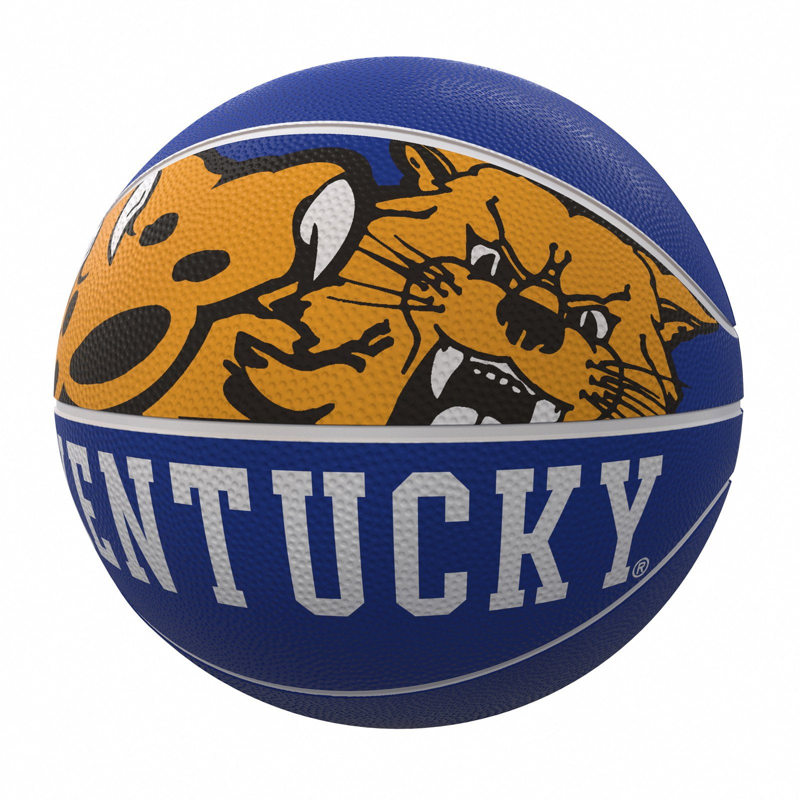 Kentucky Wildcats Mascot Official-Size Rubber Basketball