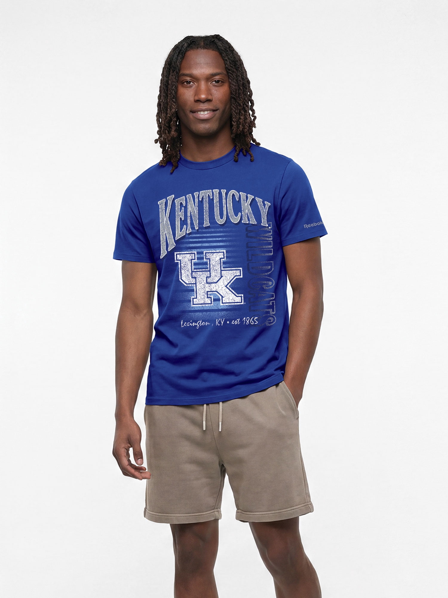 Kentucky Wildcats Reebok Mens Crew Neck Short Sleeve T-Shirt