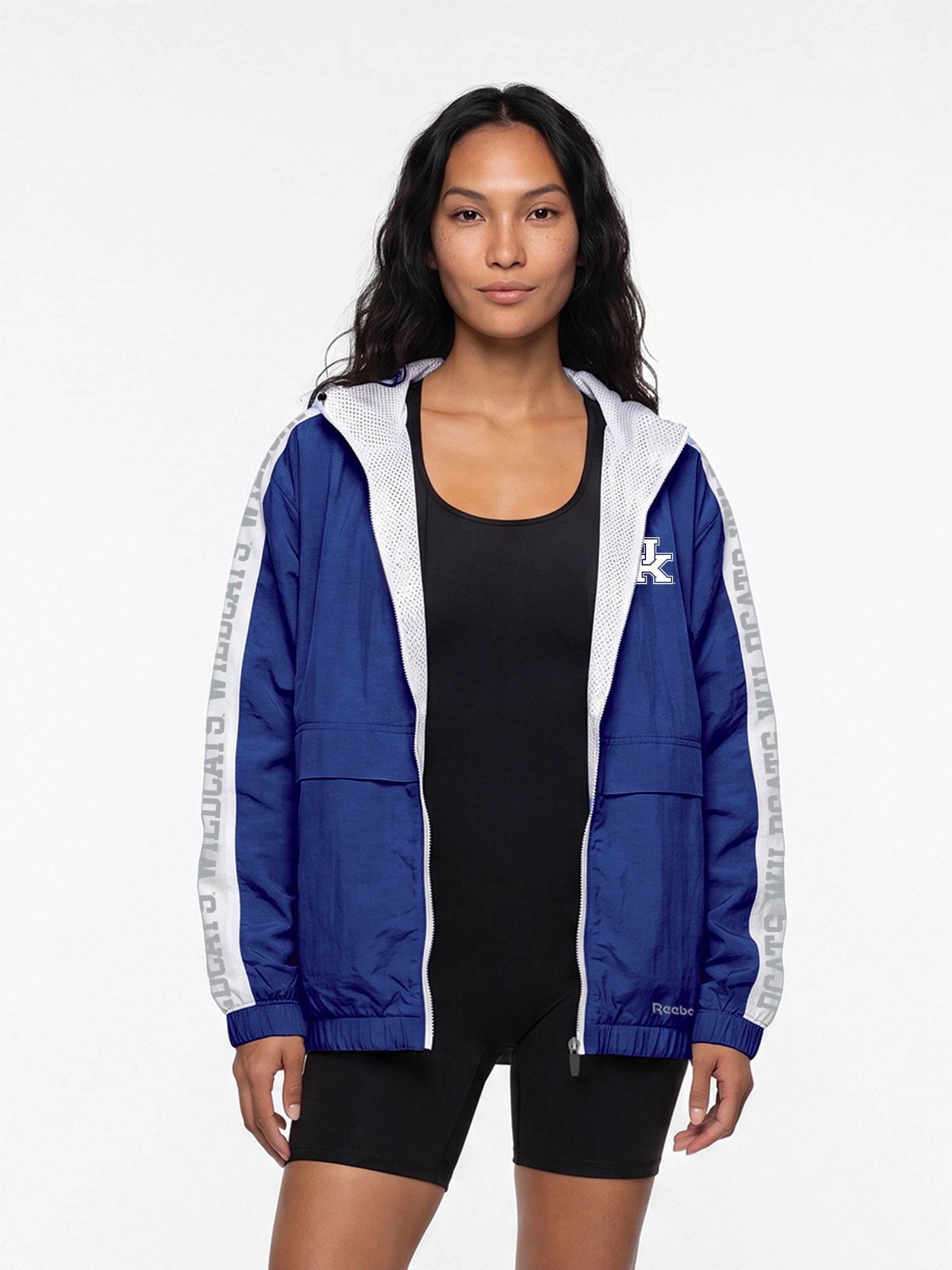 Kentucky Wildcats Reebok Womens Colorblocked Full Zip Jacket