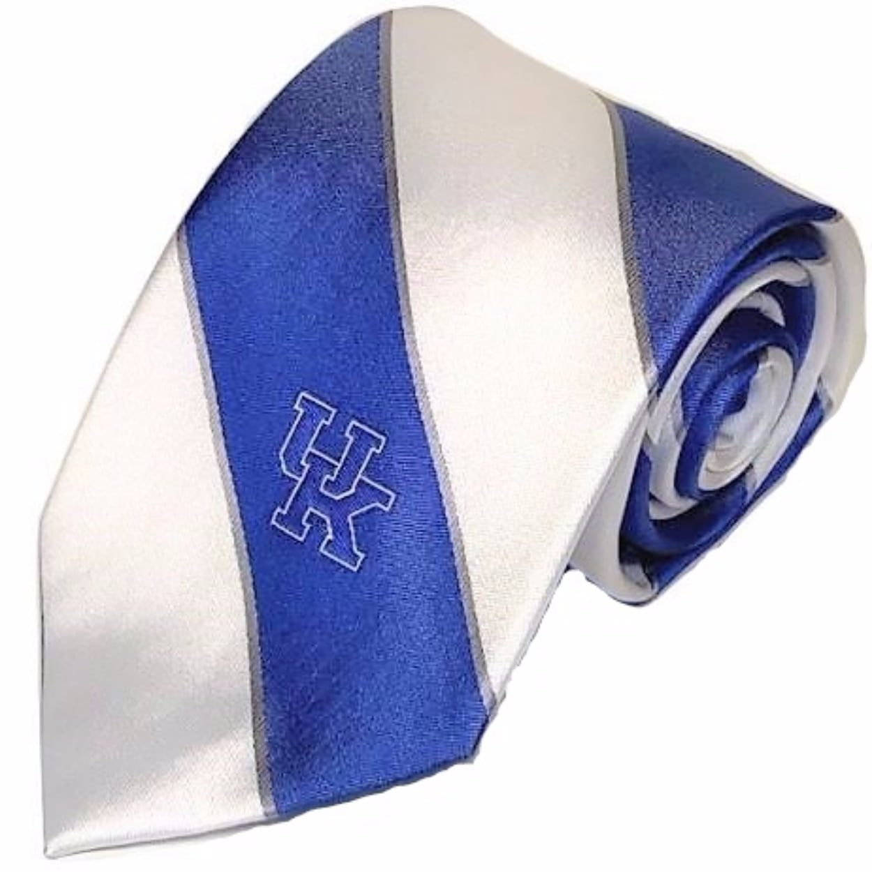 Kentucky Wildcats Striped Necktie - Donegal Bay - Unisex - One Size