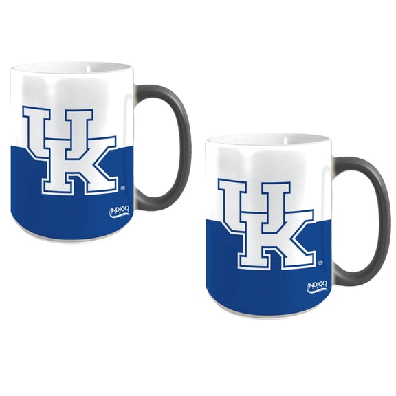 Kentucky Wildcats Two-Pack 15oz. Reveal Mug Set