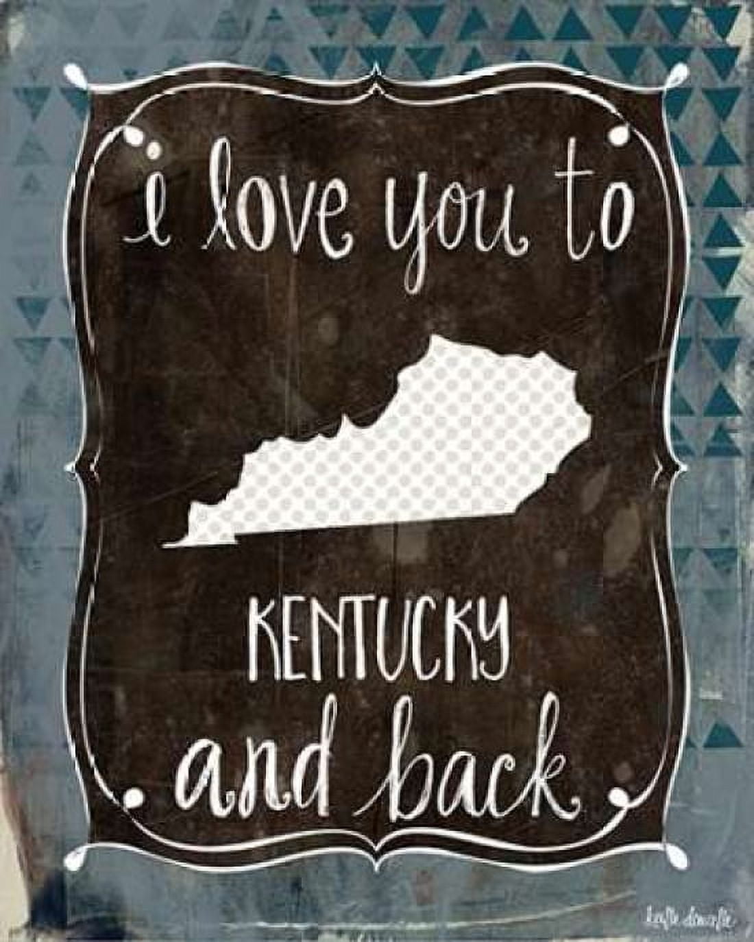 Kentucky and Back Canvas Art - Katie Doucette (24 x 30)