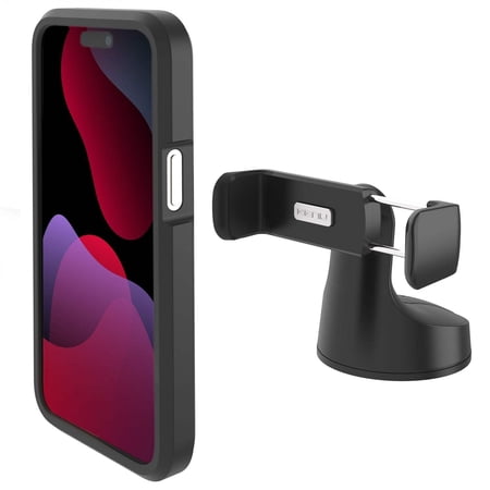 Kenu Airbase Ultra | Premium Dashboard/ Windshield Suction Phone Mount with Auto-Closing Arm