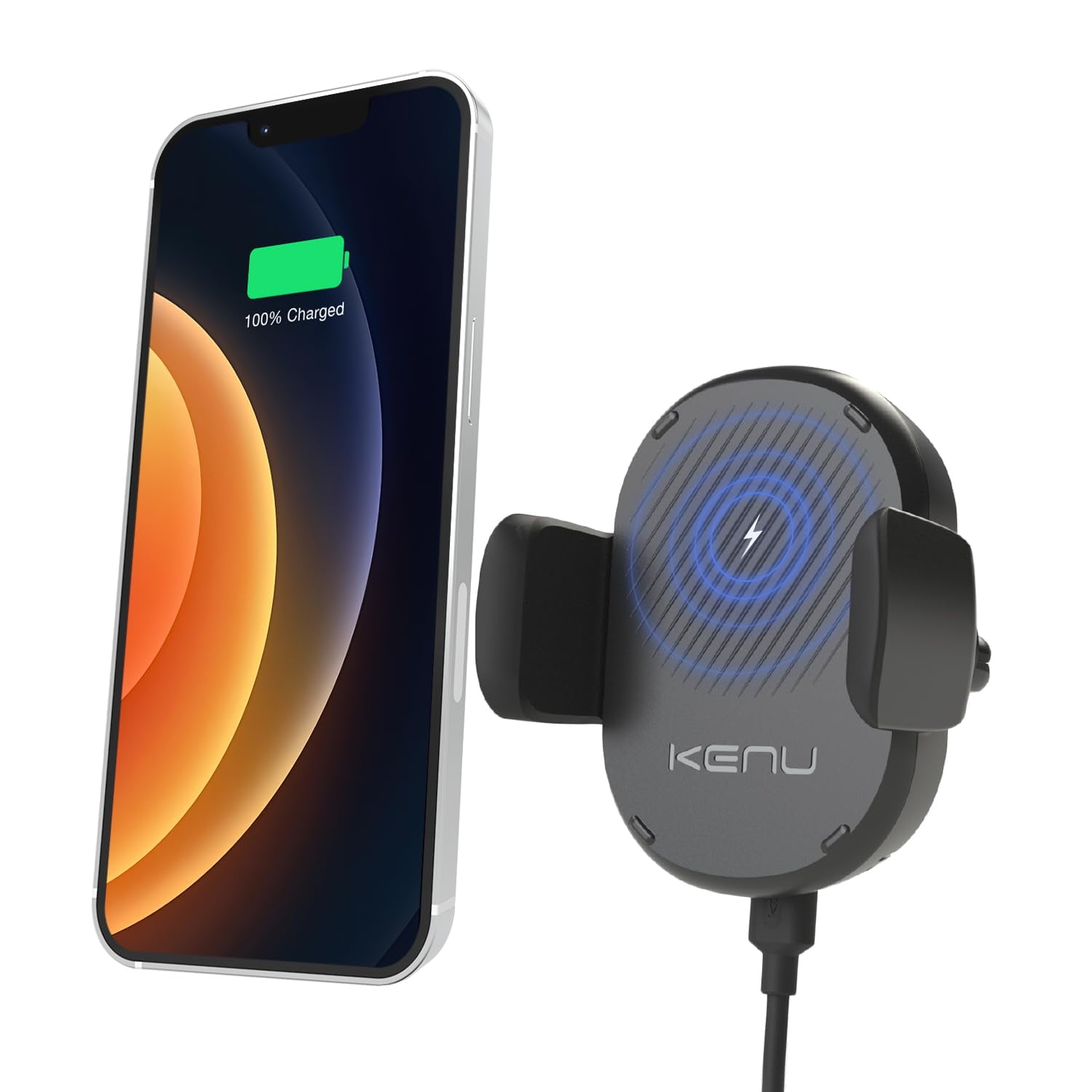 Kenu airframe car phone stf9 mount wireless charger air vent cell
