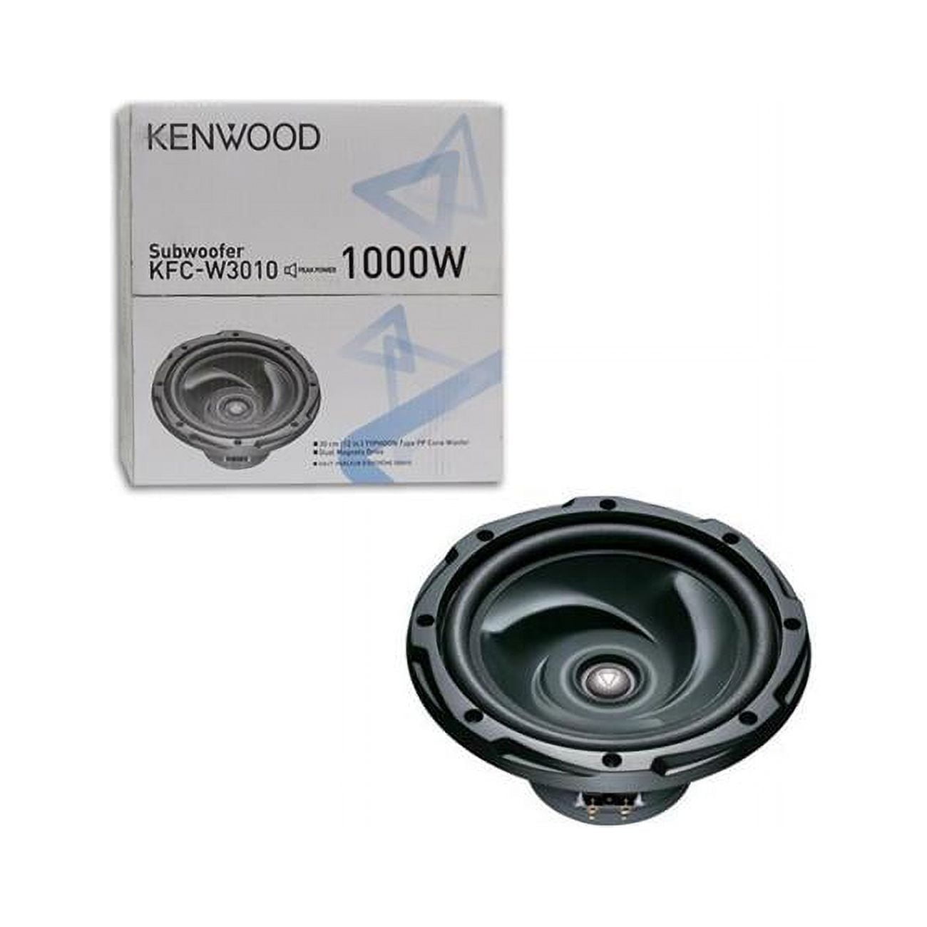 Kenwood 12 in. 1000W 4 Ohm Car Audio Typhoon Subwoofer