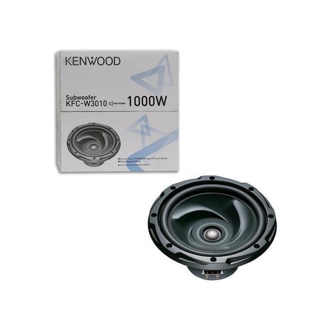 Kenwood 12 in. 1000W 4 Ohm Car Audio Typhoon Subwoofer