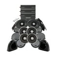thumbnail image 1 of Kenwood 3 2-Channel Amplifiers with 2 Pair of 6 1/2" Speakers and 1 Pair of 6x9" Speakers with Cut-In Lid Kit and Lower Pod Plug and Play for 2014+ Road Glide Air Cooled Motorcycles, 1 of 8