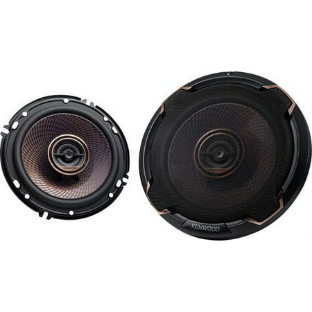Kenwood - 6-1/2" 2-Way Car Speaker - Black