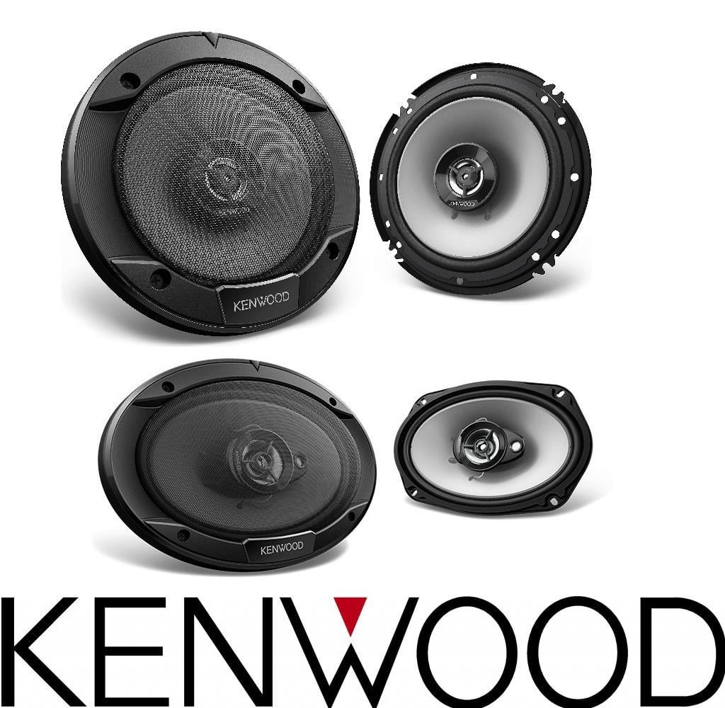 Kenwood 6.5" 300W 2Way With 6.9" 400W 3Way Coaxial Car Speakers Packages