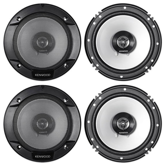 Kenwood 6.5" Front+Rear Speaker Replacement For 2003-2008 INFINITI FX35 FX45
