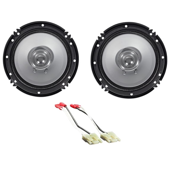 Kenwood 6.5" Rear Door Speaker Replacement Kit For 93-95 Jeep Grand Cherokee