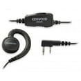 thumbnail image 1 of Kenwood  C-Ring Ear Hanger with in Line Push to Talk & Microphone, Black, 1 of 1