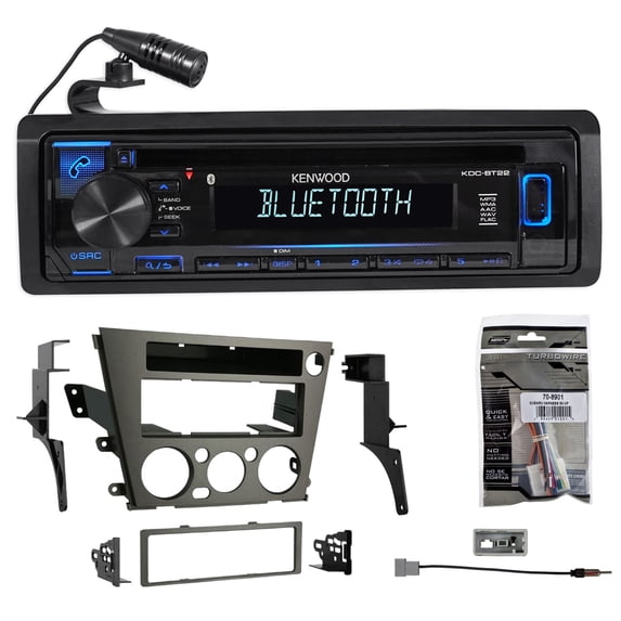 Kenwood CD Radio Receiver w/Bluetooth iPod/iPhone/ For 2005-09 Subaru Outback