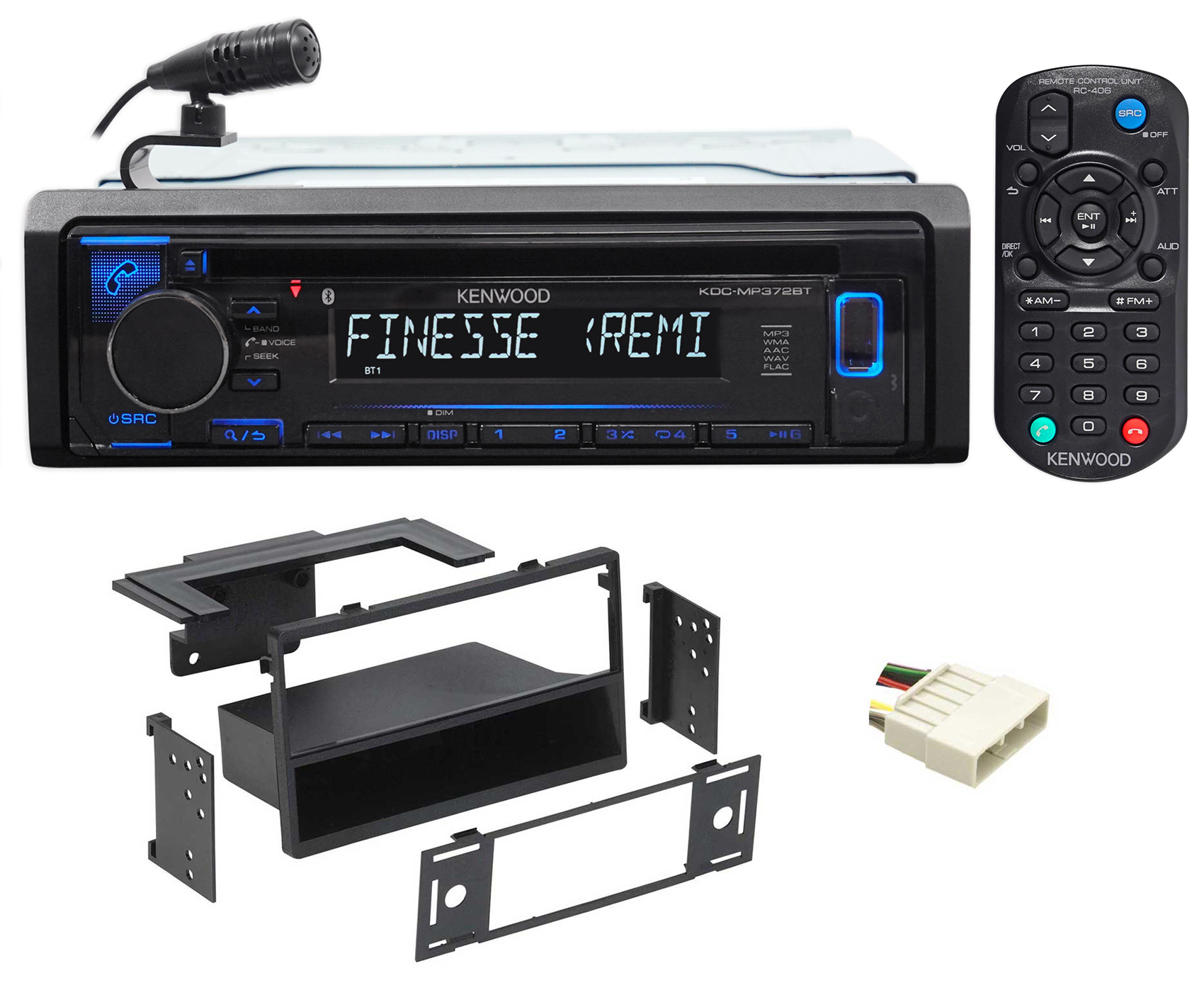 KENWOOD CDレシーバー Kenwood-CD-Receiver-w-