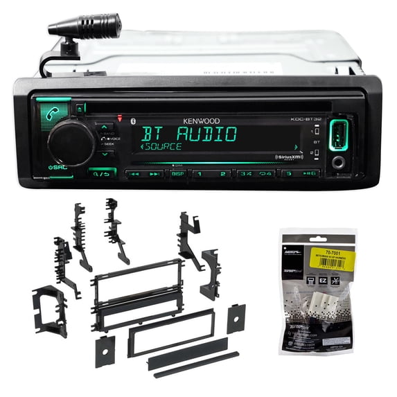 Kenwood CD Receiver w/iPhone/Android/Remote App For 1995-05 Mitsubishi Eclipse