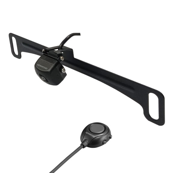 New Kenwood CMOS-320LP Universal Rear View Camera with License Plate Mounting Kit