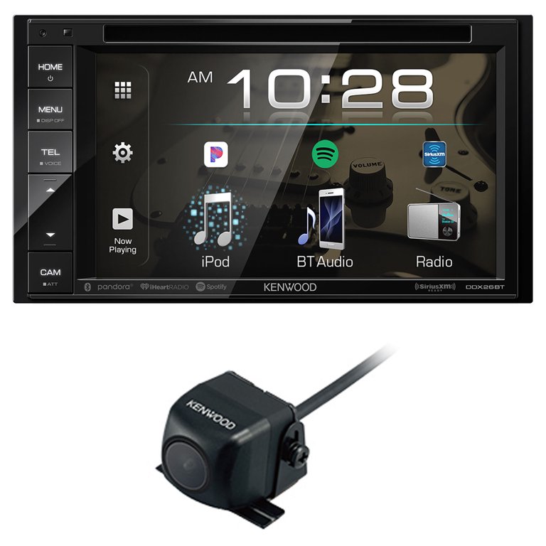 Kenwood DDX26BT Multimedia DVD Receiver, Bluetooth, and Sirius/XM