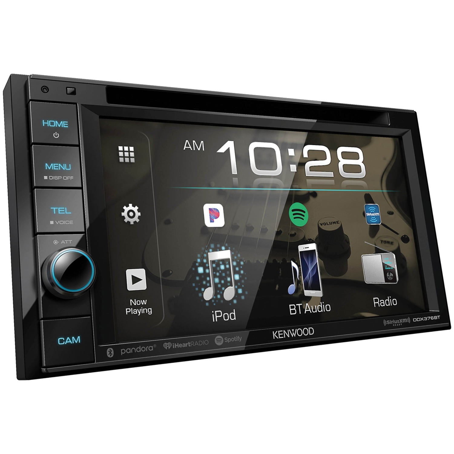 filthy Far anker Kenwood DDX376BT 6.2" Double DIN In-Dash DVD Receiver with Bluetooth and  SiriusXM Ready - Walmart.com