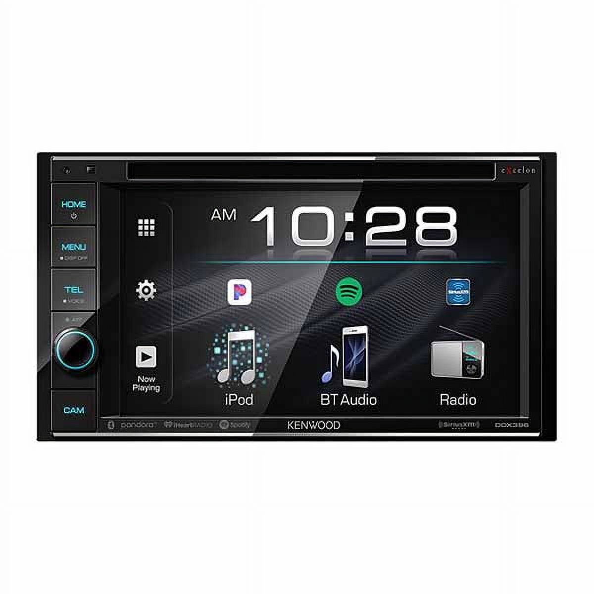 Kenwood DDX396 6.2 inch DVD Receiver with Bluetooth (Certified Used