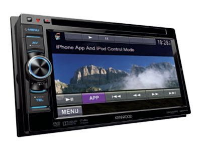 Kenwood DDX470 Bluetooth USB Double-DIN In-Dash DVD Receiver, 6.1"