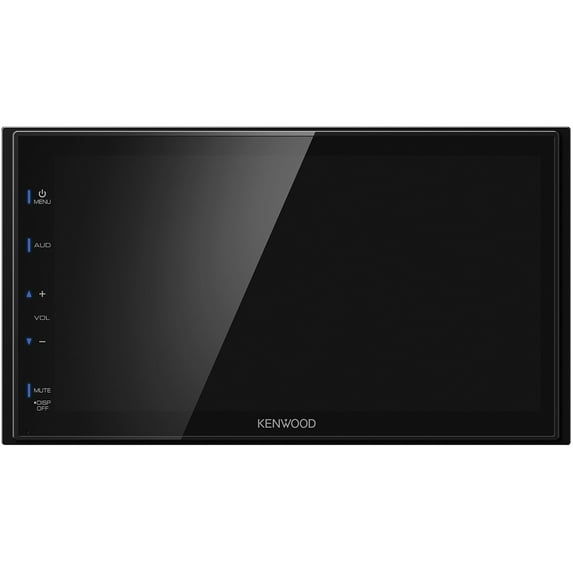 Kenwood DMX125BT 6.8 Inch WVGA Double-DIN In-Dash Digital Media Receiver with Bluetooth