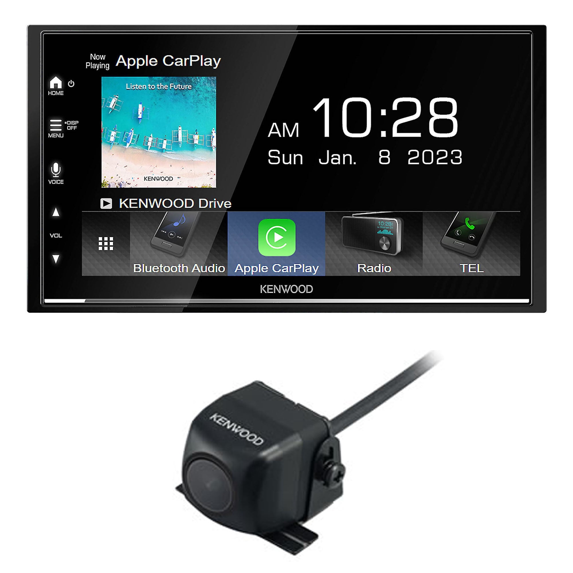 Kenwood DMX7709S MultiMedia Receiver (No CD) Compatible With Apple