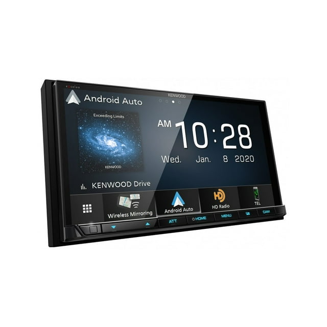 Kenwood DMX908S eXcelon 6.95" Digital Multimedia Bluetooth Touchscreen