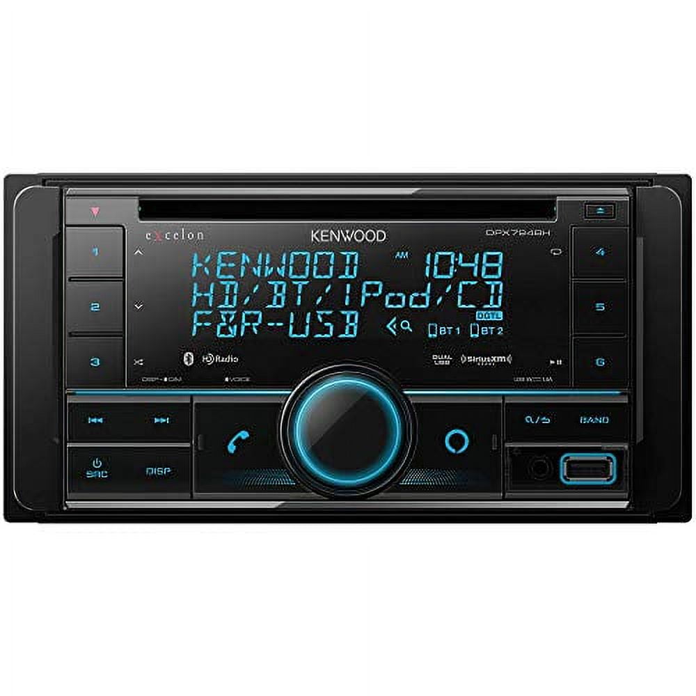 Kenwood DPX-794BH 2 DIN CD Receiver with Built in Alexa, Bluetooth