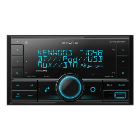 Kenwood - Bluetooth Digital Media Receiver with Alexa Built-In and Satellite Radio Ready - Black