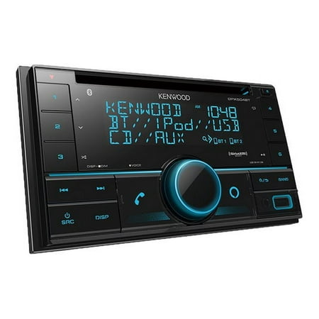 Kenwood - Built-in Bluetooth - In-Dash CD/DM Receiver - Black