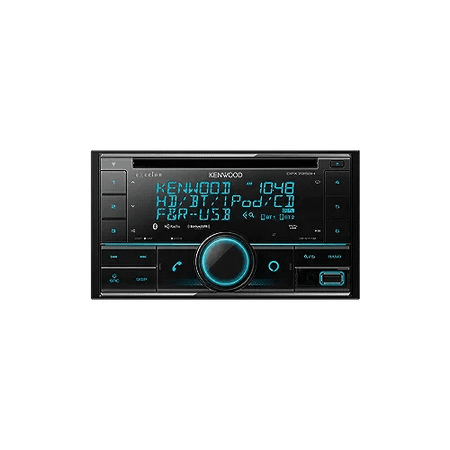 Kenwood - Bluetooth CD Receiver Alexa Built-In Satellite Radio Ready - Black