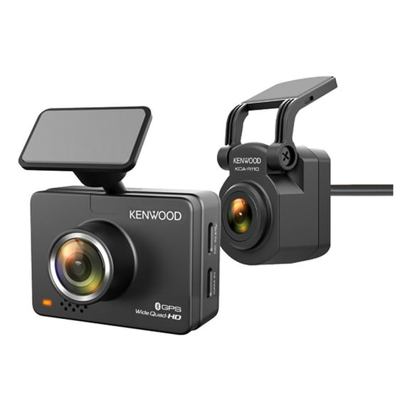 Kenwood DRV-A510WDP Front & Rear Wide Quad HD Dash Cam System