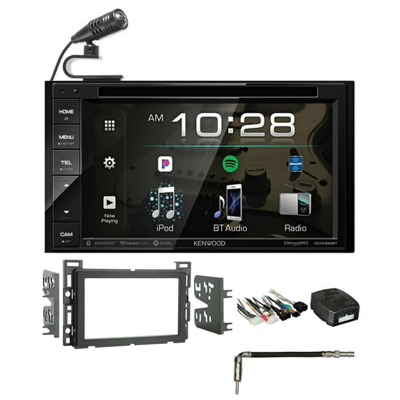 Kenwood DVD/iPhone/Android/Bluetooth/USB Receiver For 2006-09 Pontiac Solstice