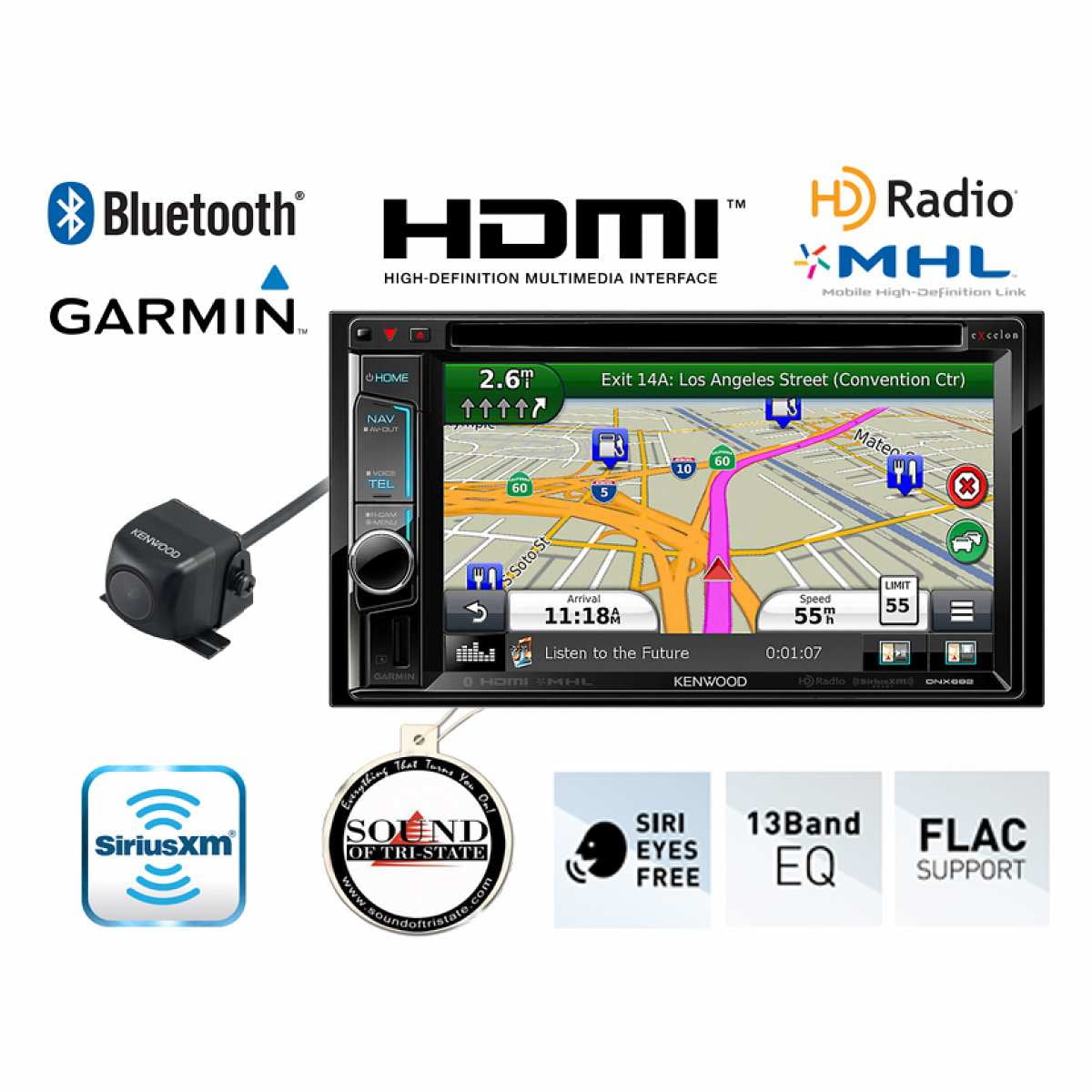 Kenwood Excelon DNX692 w/ CMOS220