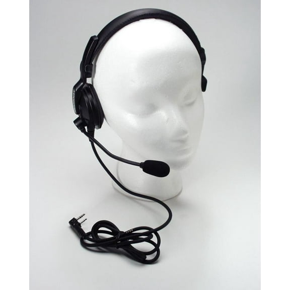 Kenwood Single-Muff Headset With In-Line Ptt