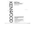 thumbnail image 1 of Instruction Manual ONLY for Kenwood KAC-424 Amplifier Owners Instruction Manual REPRINT, 1 of 1