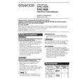 thumbnail image 1 of Instruction Manual ONLY for Kenwood KAC-606 Amplifier Owners Instruction Manual REPRINT, 1 of 1